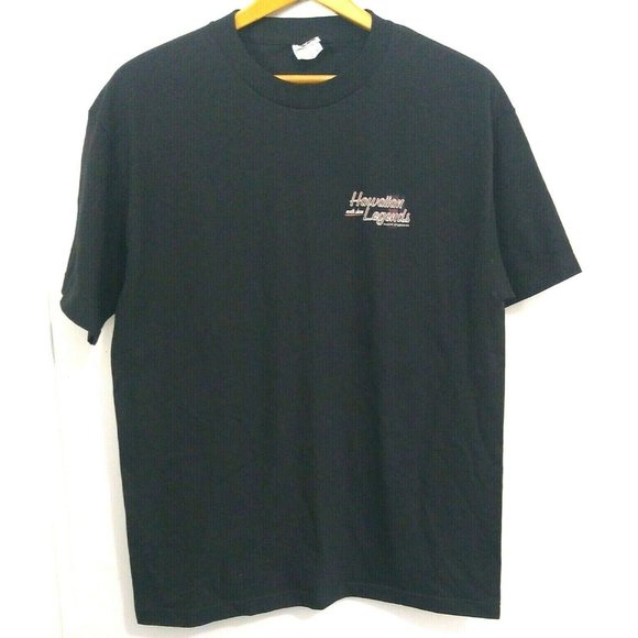 Hawaiian Legends Longboard T Shirt Y2K Back Graphic Double Sided Large - Picture 2 of 4